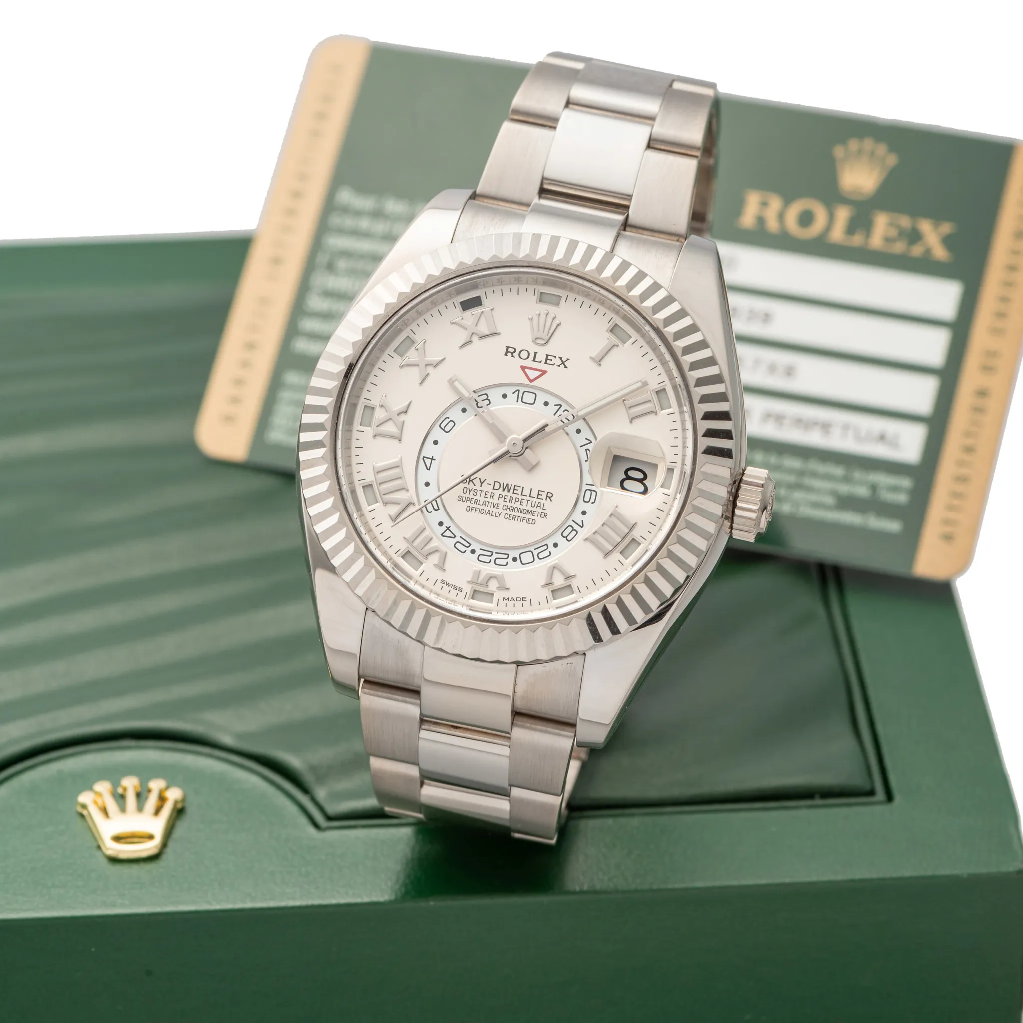 Rolex Sky-Dweller 326939 42mm White gold White
