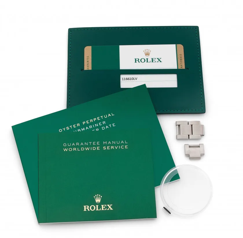 Rolex Submariner 116610LV 40mm Stainless steel Green 1