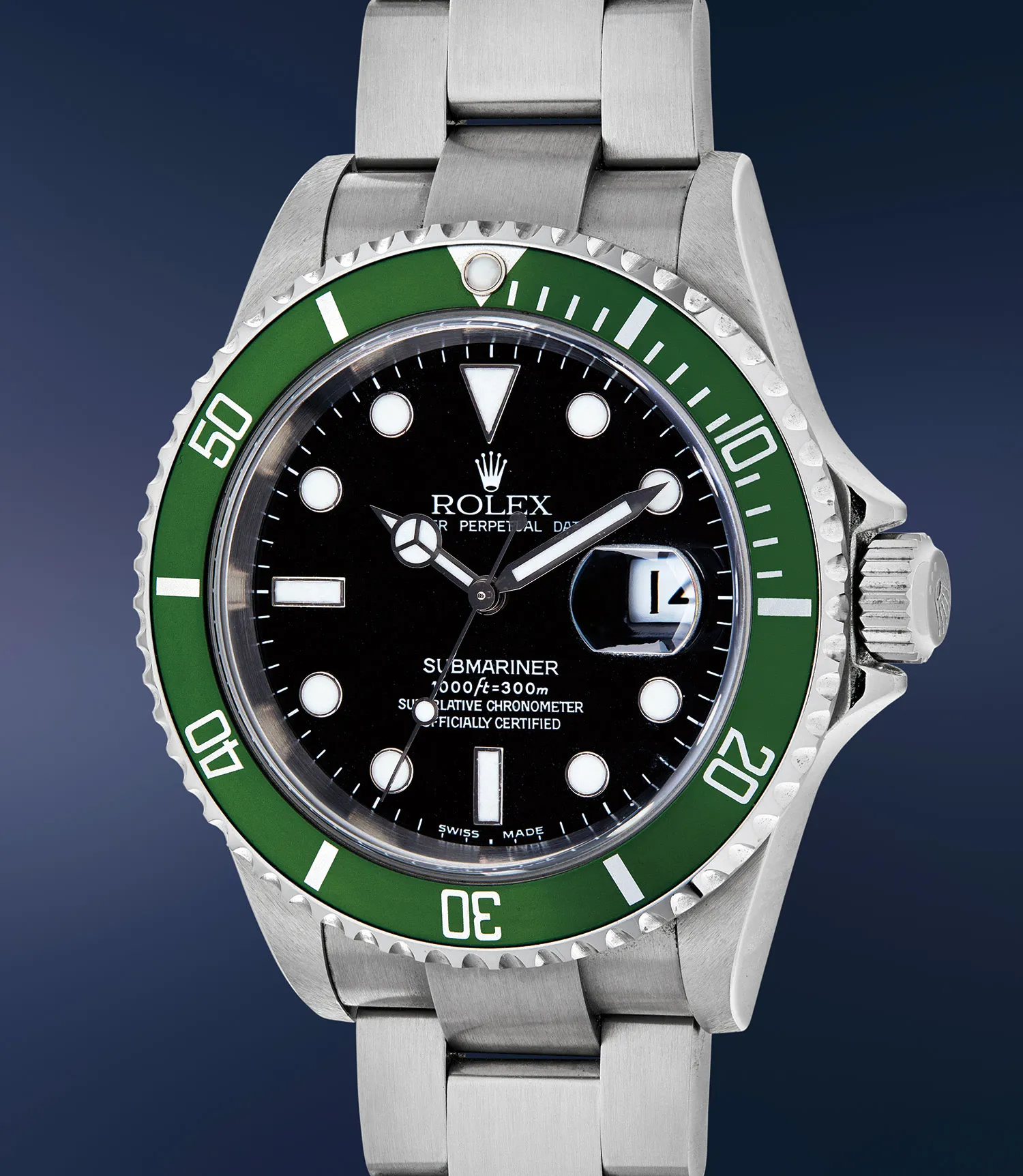 Rolex Submariner 16610LV 40mm Stainless steel Black