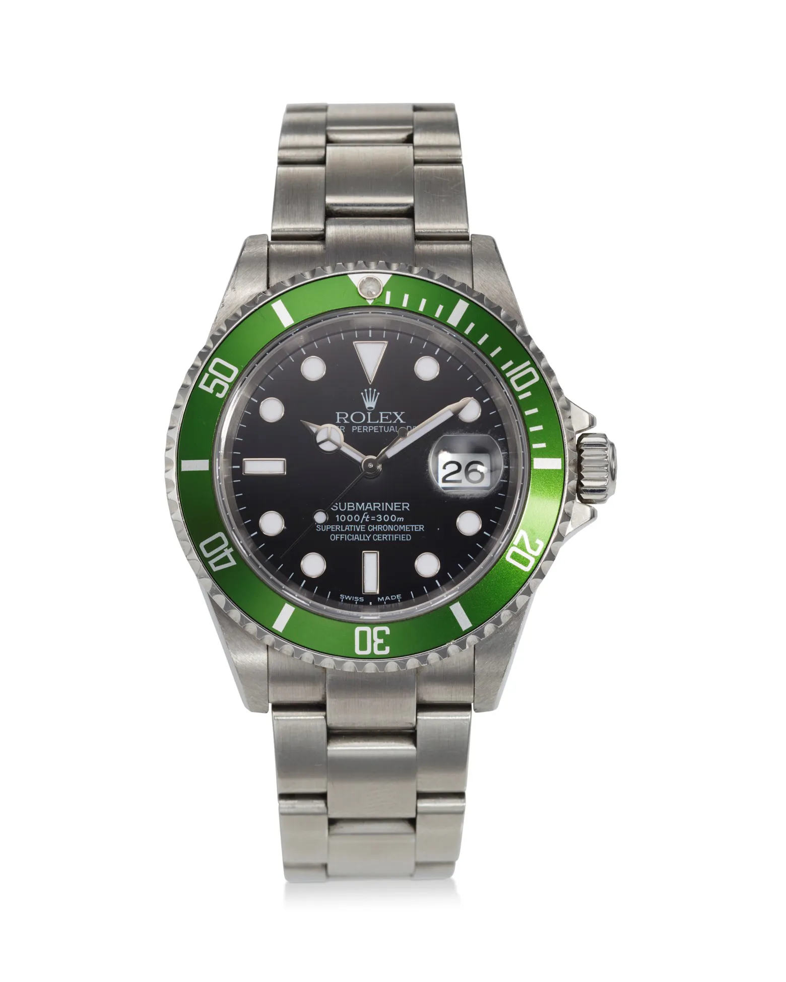 Rolex Submariner 16610LV 40mm Stainless steel Black