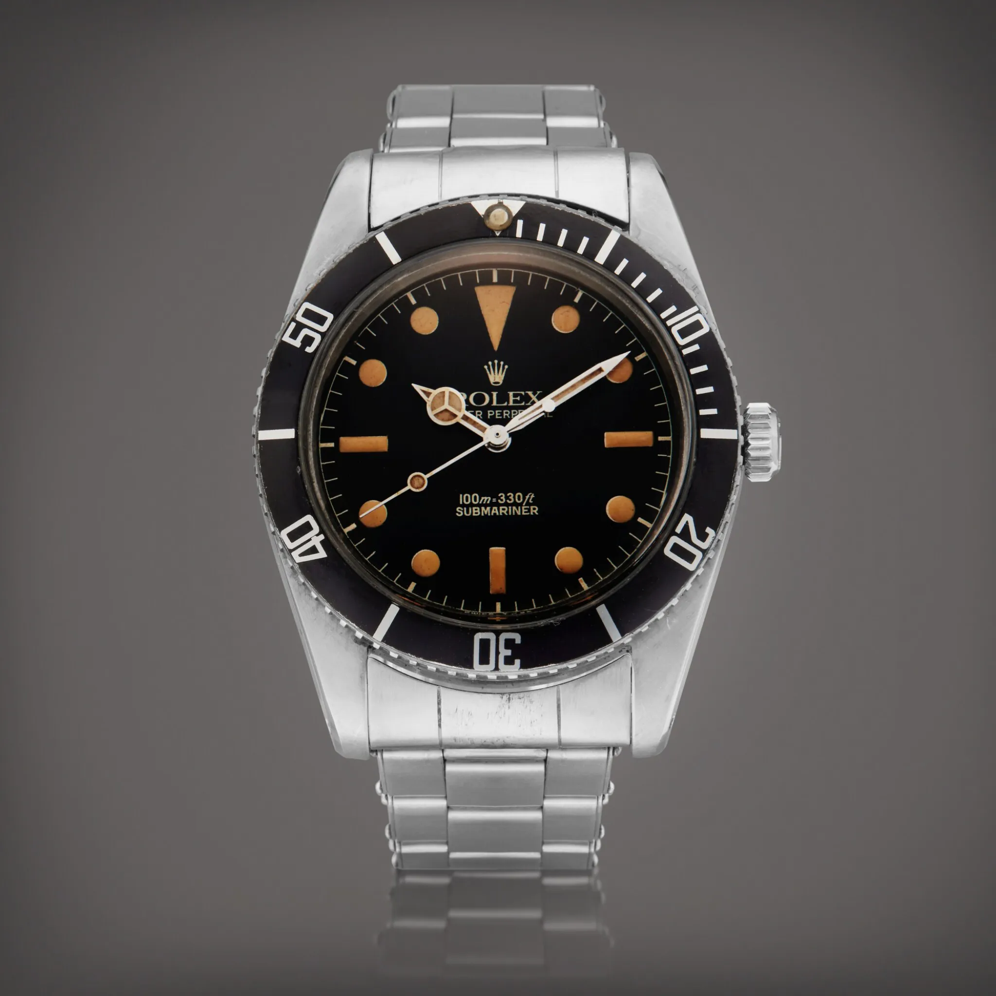 Rolex Submariner 5508 38mm Stainless steel Black 1