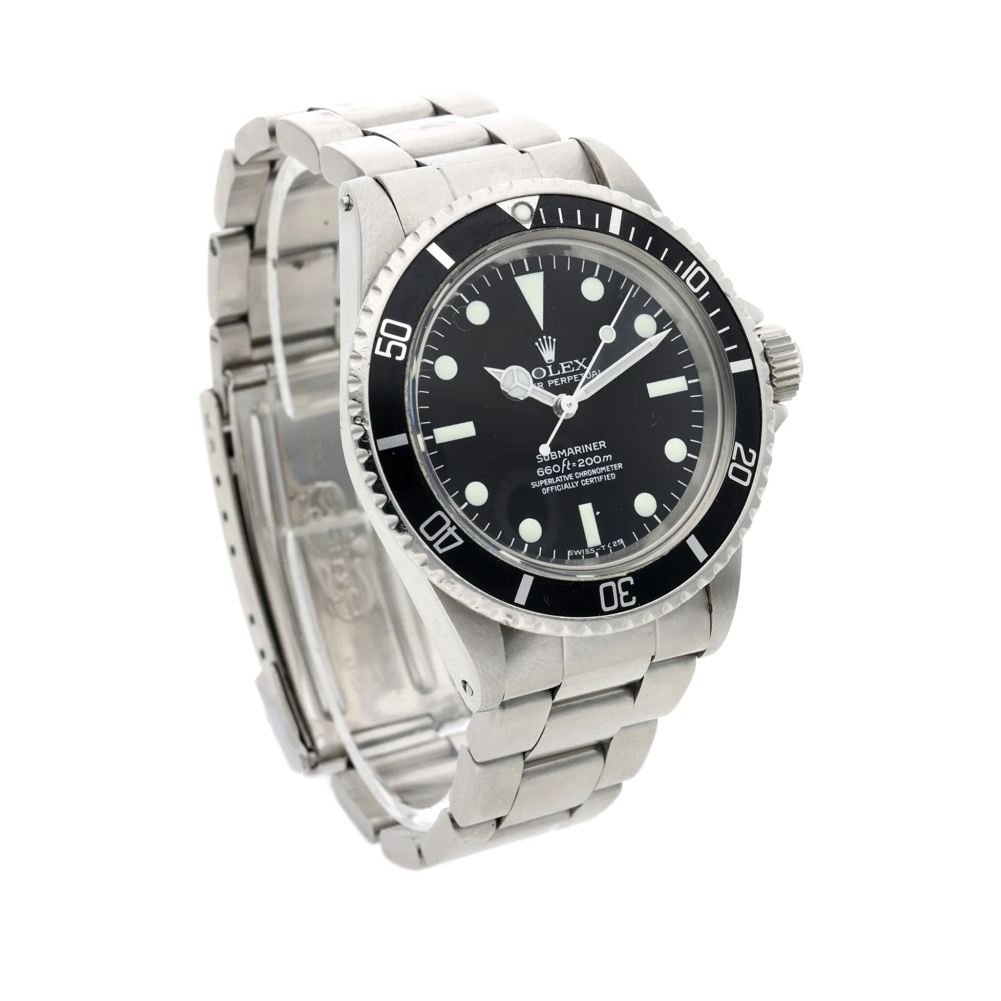 Rolex Submariner 5512 40mm Stainless steel Black 2