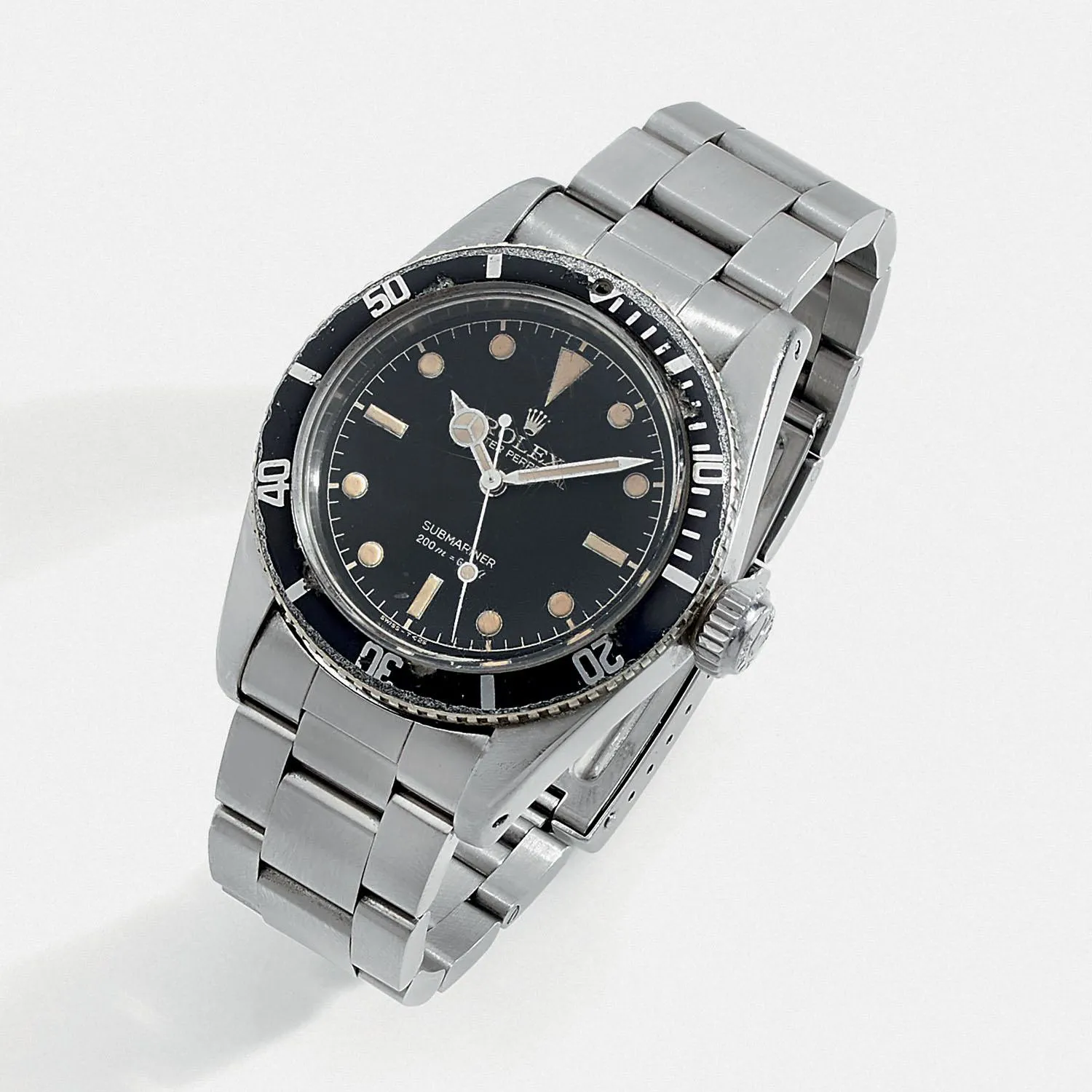 Rolex Submariner 6538 39mm Stainless steel Black