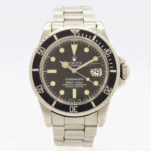 Rolex Submariner 1680 40mm Steel Black