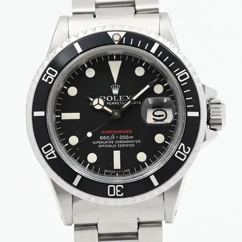 Rolex Submariner 1680 40mm Steel Black