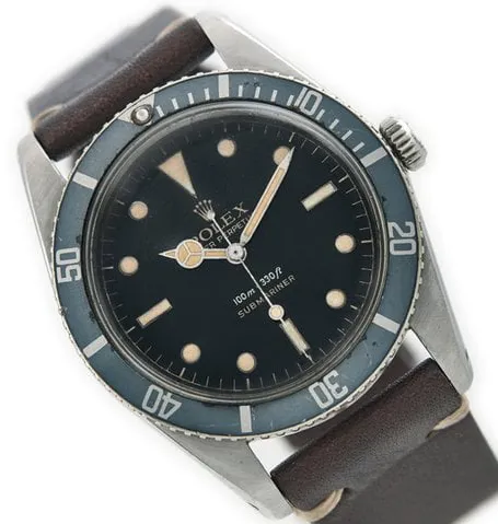 Rolex Submariner 5508 38mm Stainless steel Black