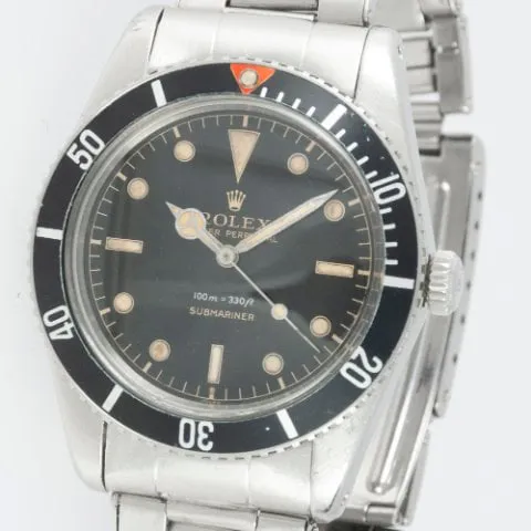 Rolex Submariner 5508 38mm Stainless steel Black