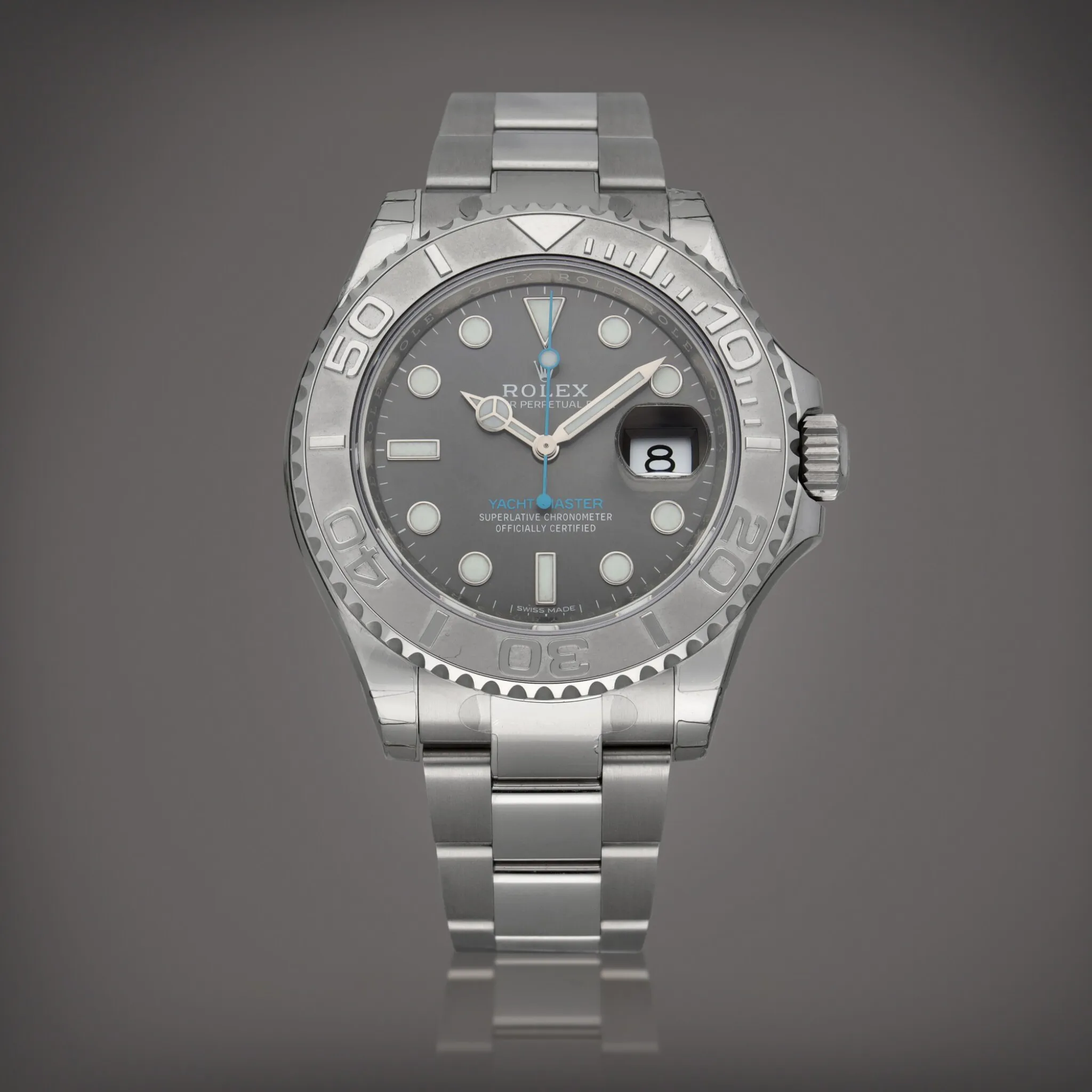 Rolex Yacht-Master 116622 40mm Stainless steel Gray