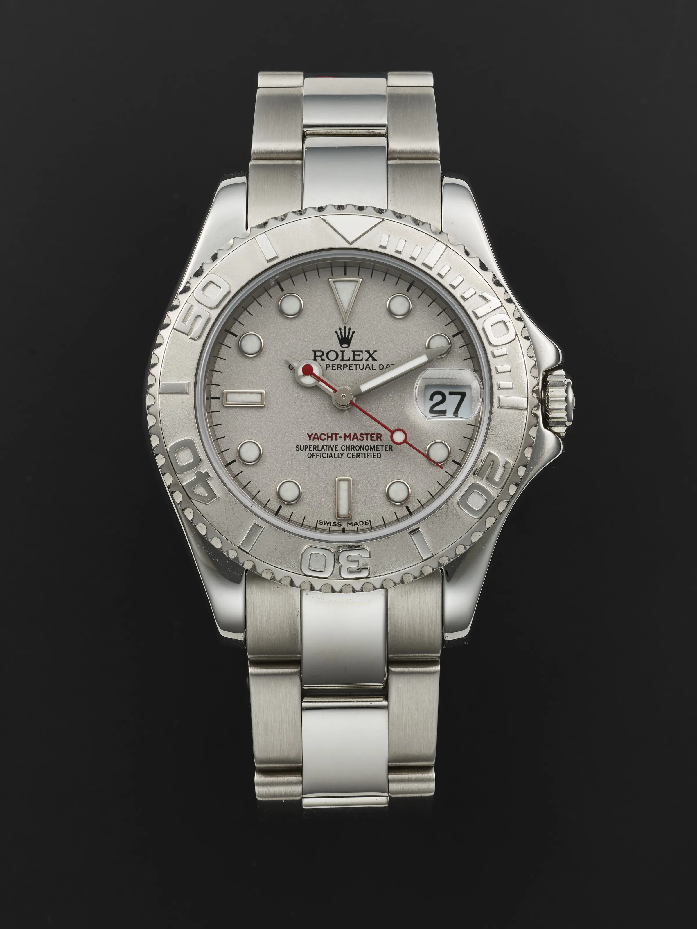 Rolex Yacht-Master 168622 34mm Stainless steel Gray