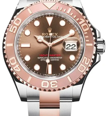 Rolex Yacht-Master 40 126621 40mm Yellow gold and Stainless steel Brown