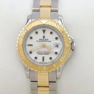 Rolex Yacht-Master 69623 29mm Yellow gold and Stainless steel White