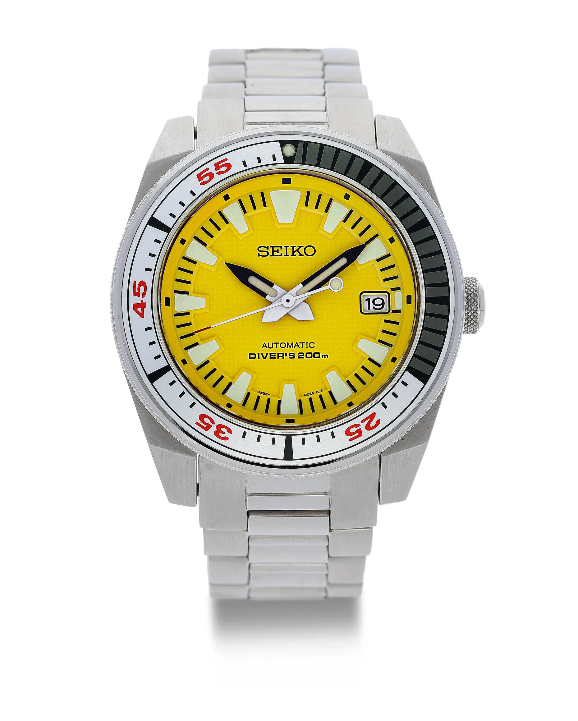 Seiko Diver's 200m SNM019 42mm Stainless steel Yellow