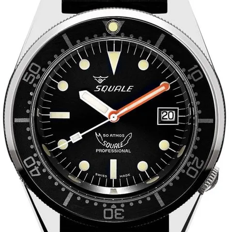 Squale 1521CL.NT 42mm Stainless steel Black