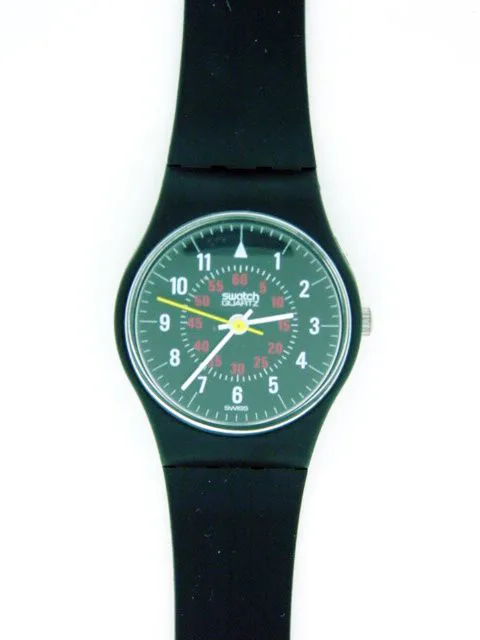 Swatch 34mm Plastic Green