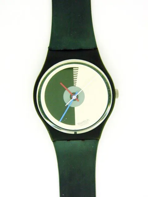 Swatch 34mm Plastic Cream