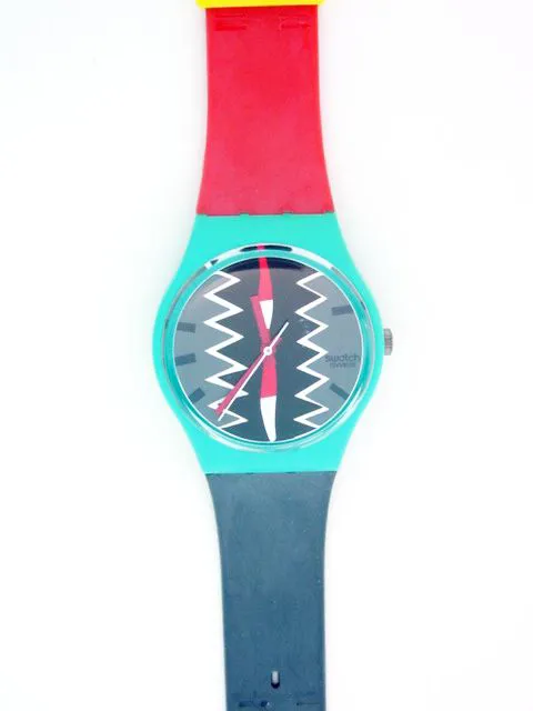 Swatch Plastic Blue