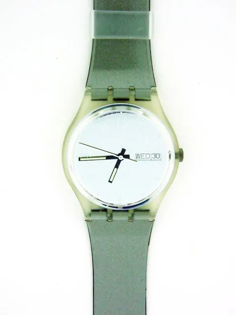 Swatch 33mm Plastic White