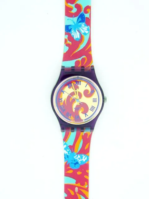 Swatch 33mm Plastic Yellow