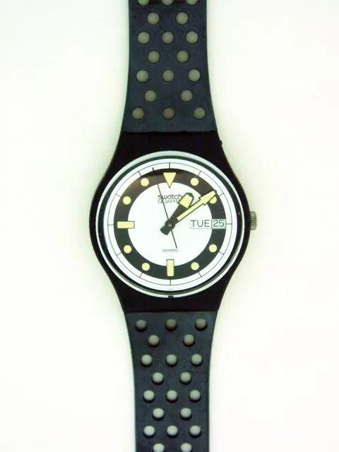 Swatch 34mm Plastic White