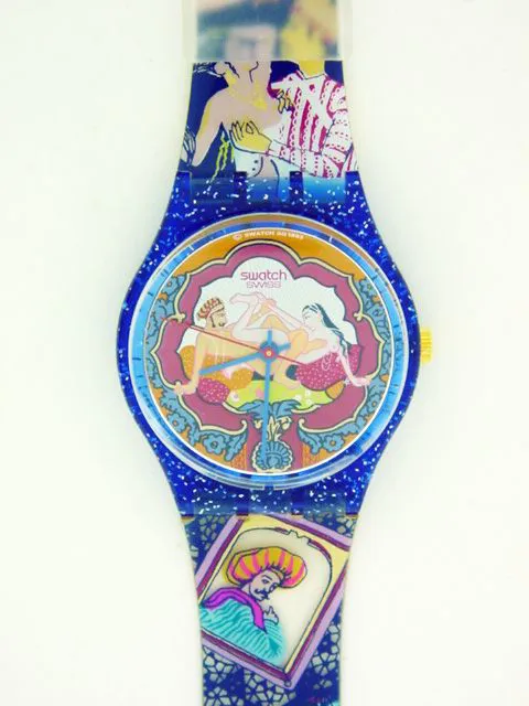 Swatch Plastic Blue