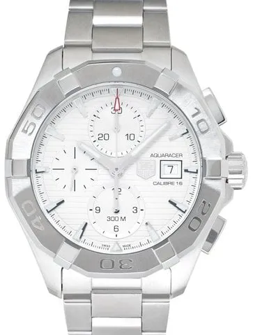 TAG Heuer Aquaracer CAY2111.BA0927 43mm Stainless steel Silver