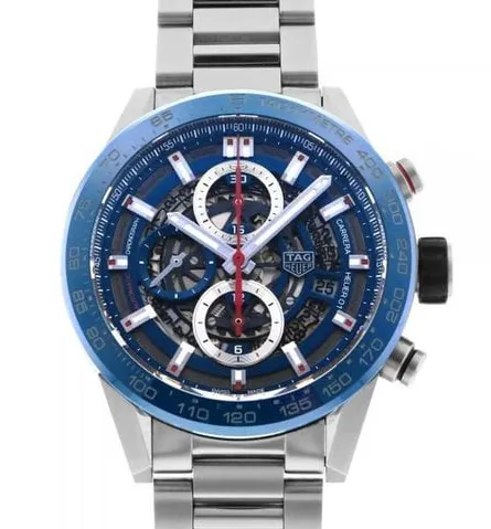 TAG Heuer Carrera CAR201T.BA0766 43mm Stainless steel Skeleton