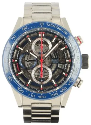 TAG Heuer Carrera CAR201T.BA0766 43mm Stainless steel Skeleton