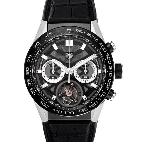 TAG Heuer Carrera CAR5A8Y.FC6377 45mm Titanium Black