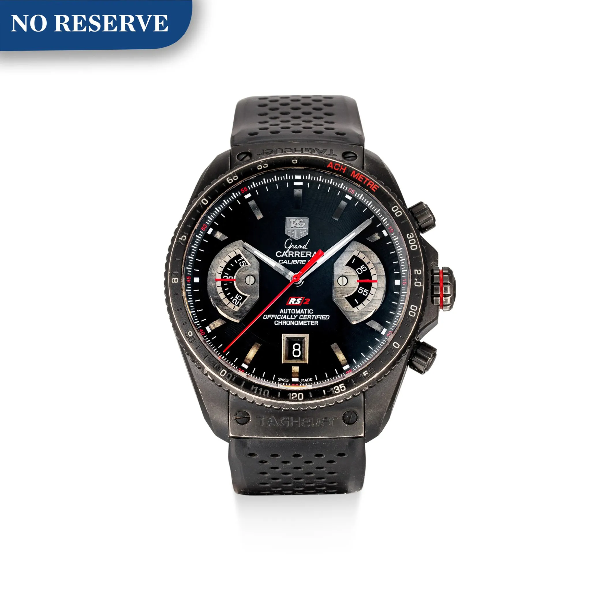 TAG Heuer Grand Carrera CAV518B 44mm Titanium Black