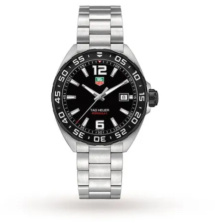 TAG Heuer Formula 1 Quartz WAZ1110.BA0875 41mm Stainless steel Black