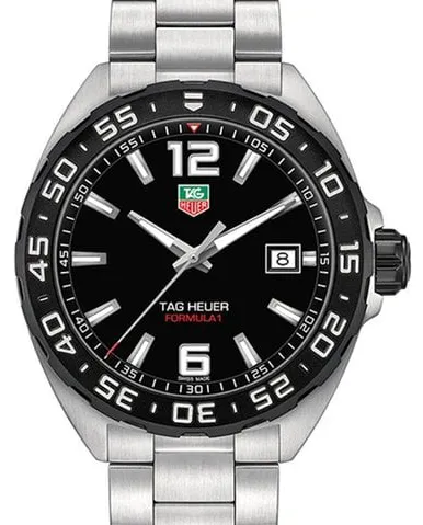 TAG Heuer Formula 1 Quartz WAZ1110.BA0875 41mm Stainless steel Black