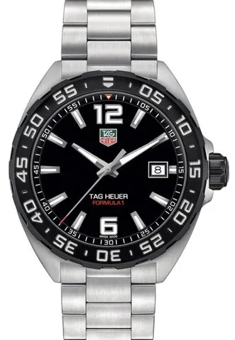 TAG Heuer Formula 1 Quartz WAZ1110.BA0875 41mm Stainless steel Black