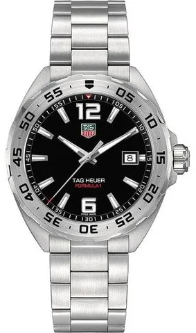 TAG Heuer Formula 1 WAZ1112.BA0875 41mm Stainless steel Black