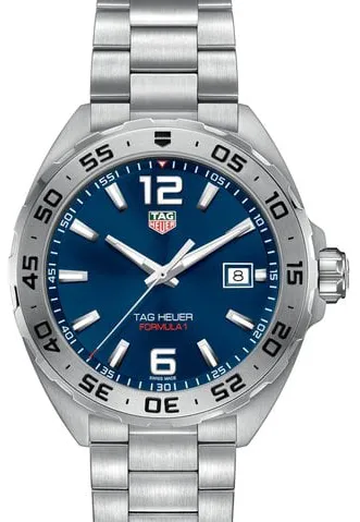 TAG Heuer Formula 1 Quartz WAZ1118.BA0875 41mm Stainless steel Blue