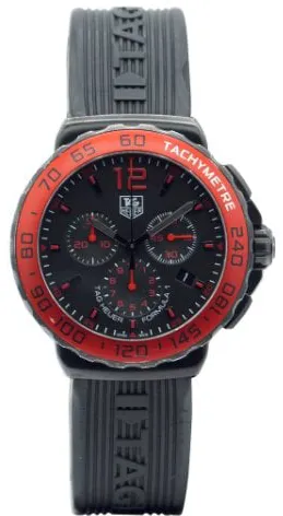 TAG Heuer Formula 1 CAU1117.FT6024 42mm Stainless steel Black