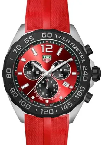 TAG Heuer Formula 1 CAZ101AN.FT8055 43mm Stainless steel Red