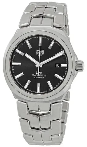 TAG Heuer Link Calibre 5 WBC2110.BA0603 41mm Stainless steel Black