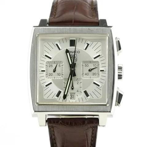 TAG Heuer Monaco CW2112 38mm Stainless steel Silver