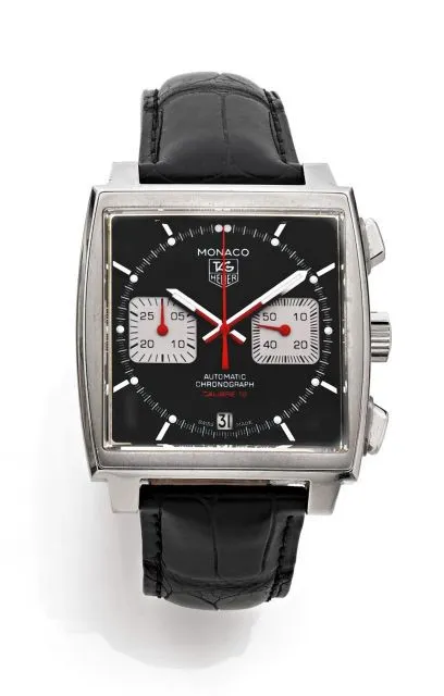 TAG Heuer Monaco 39mm Stainless steel Black