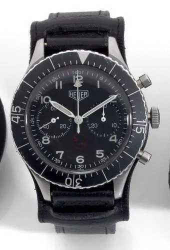 TAG Heuer 42mm Stainless steel Black