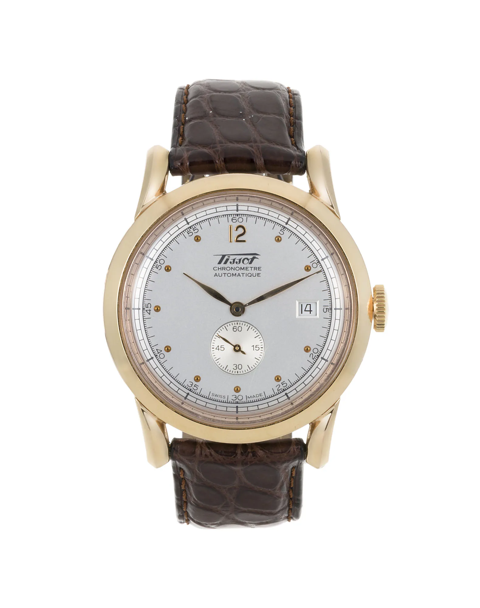 Tissot Heritage T71.9.440.31 39mm Rose gold Silver