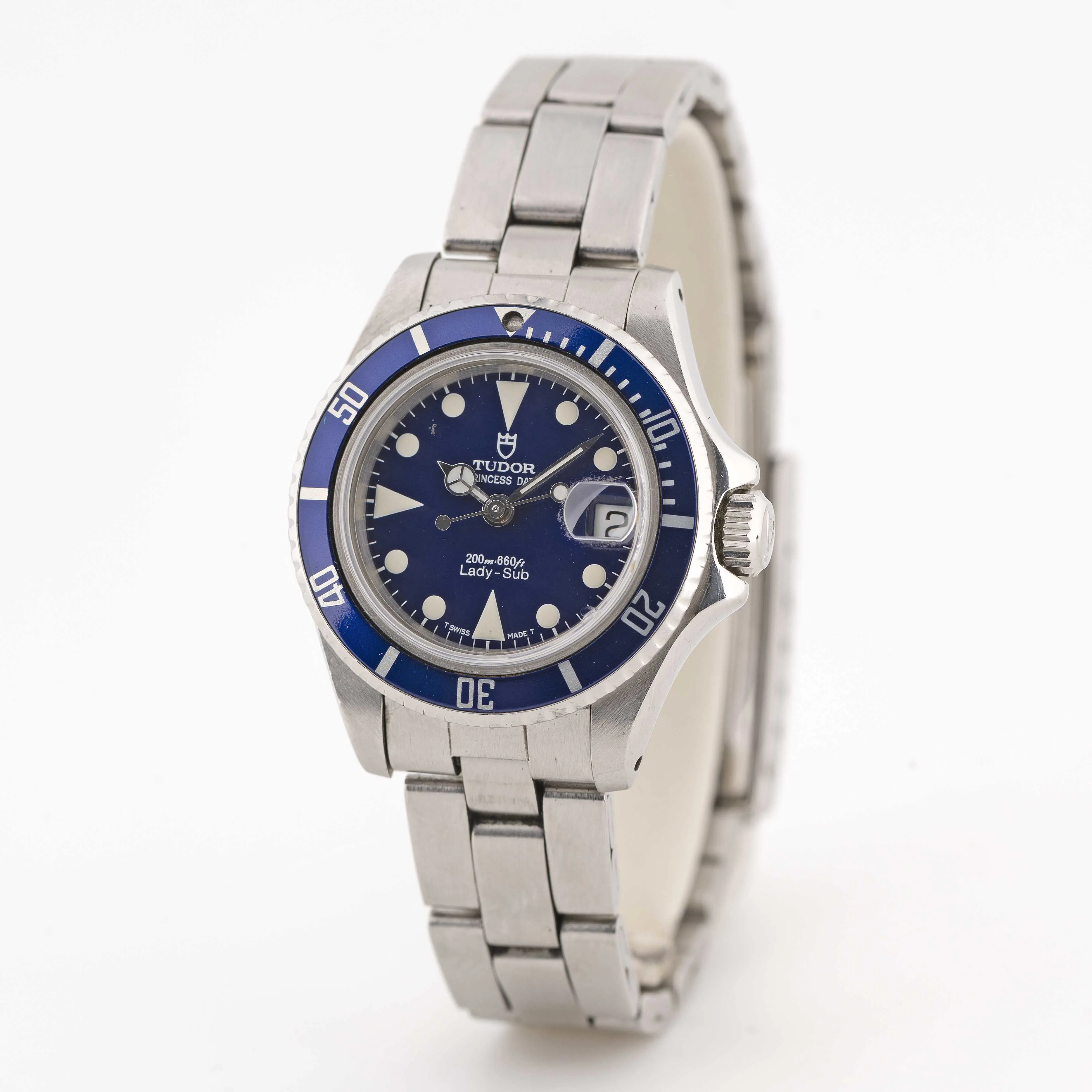 Tudor 96090 27mm Stainless steel Blue 4