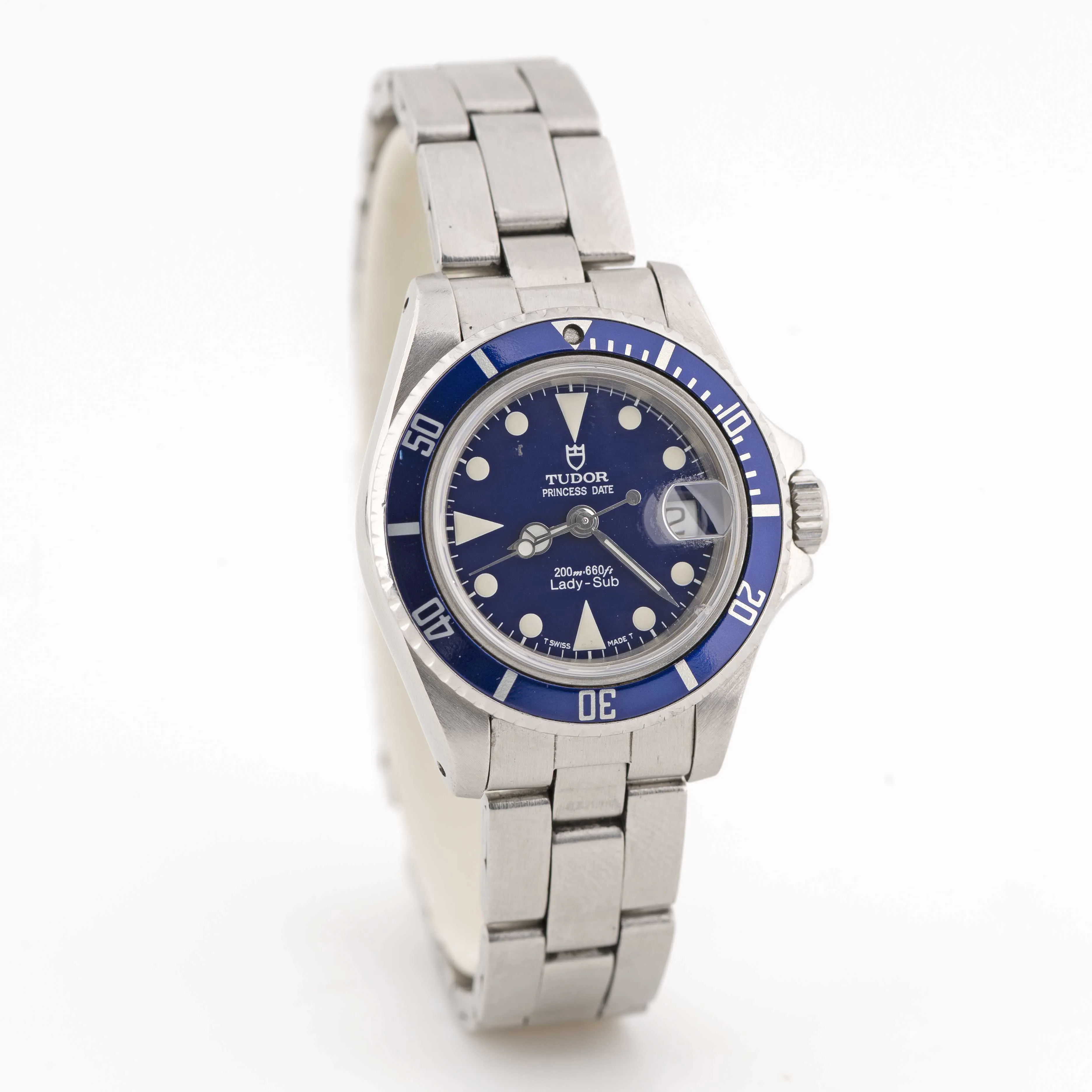 Tudor 96090 27mm Stainless steel Blue 5