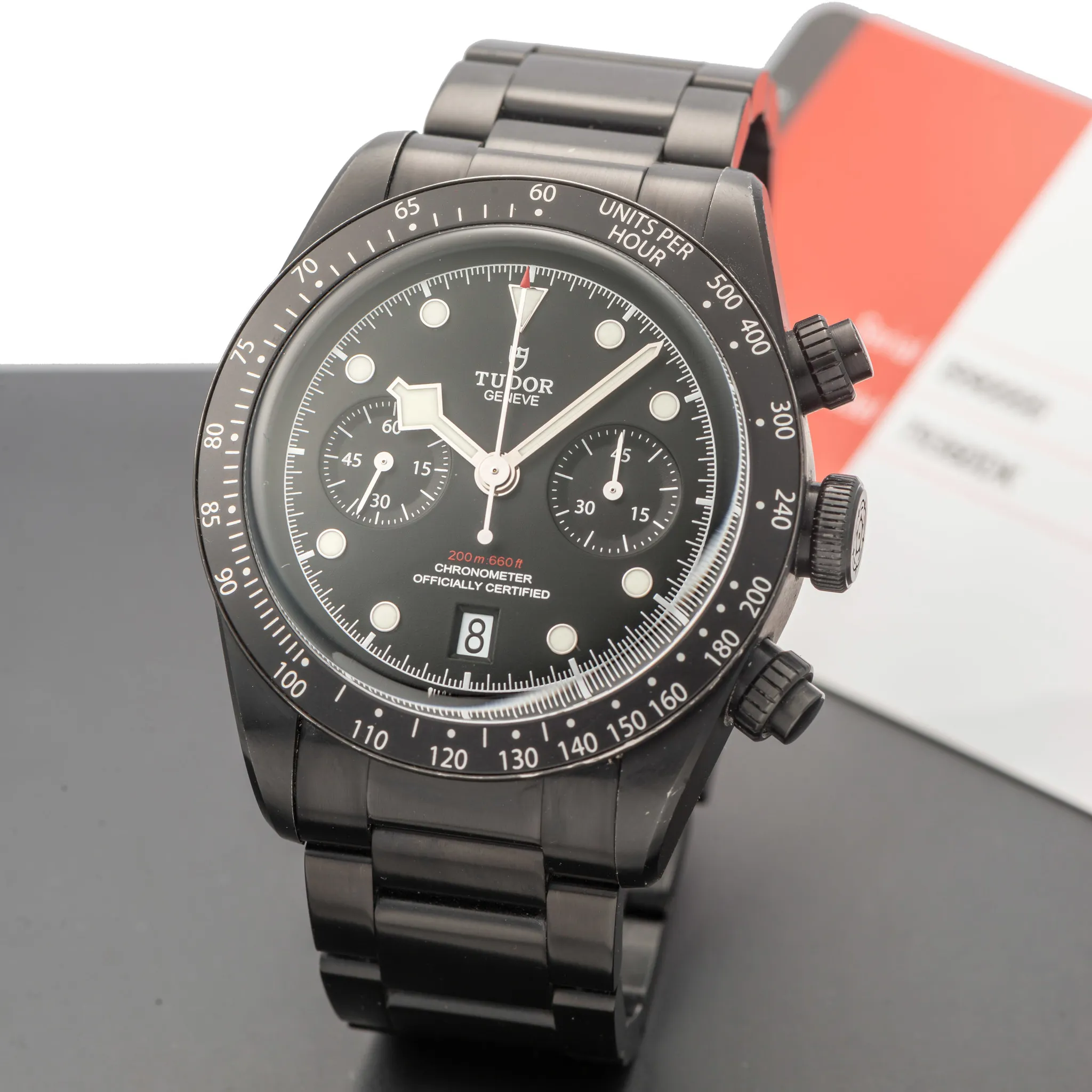 Tudor Black Bay Chronograph 79360DK 41mm Stainless steel Black