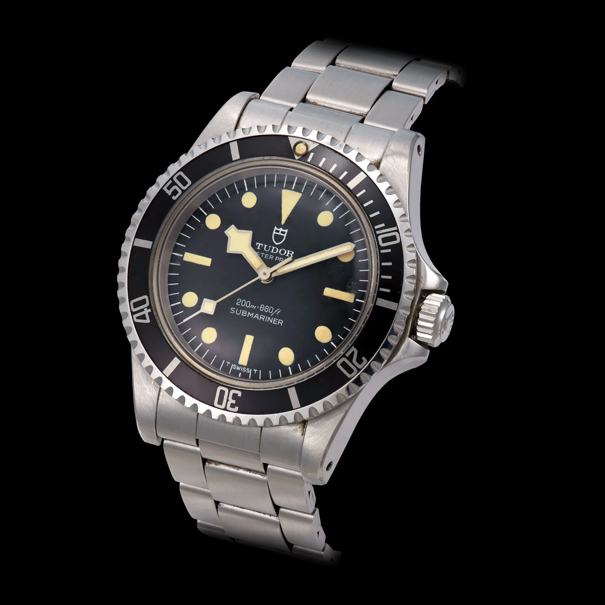 Tudor Oyster Prince 94010 40mm Stainless steel Black