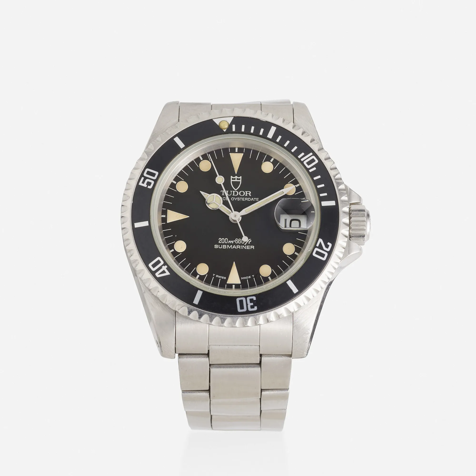 Tudor Submariner 79190 40mm Stainless steel Black