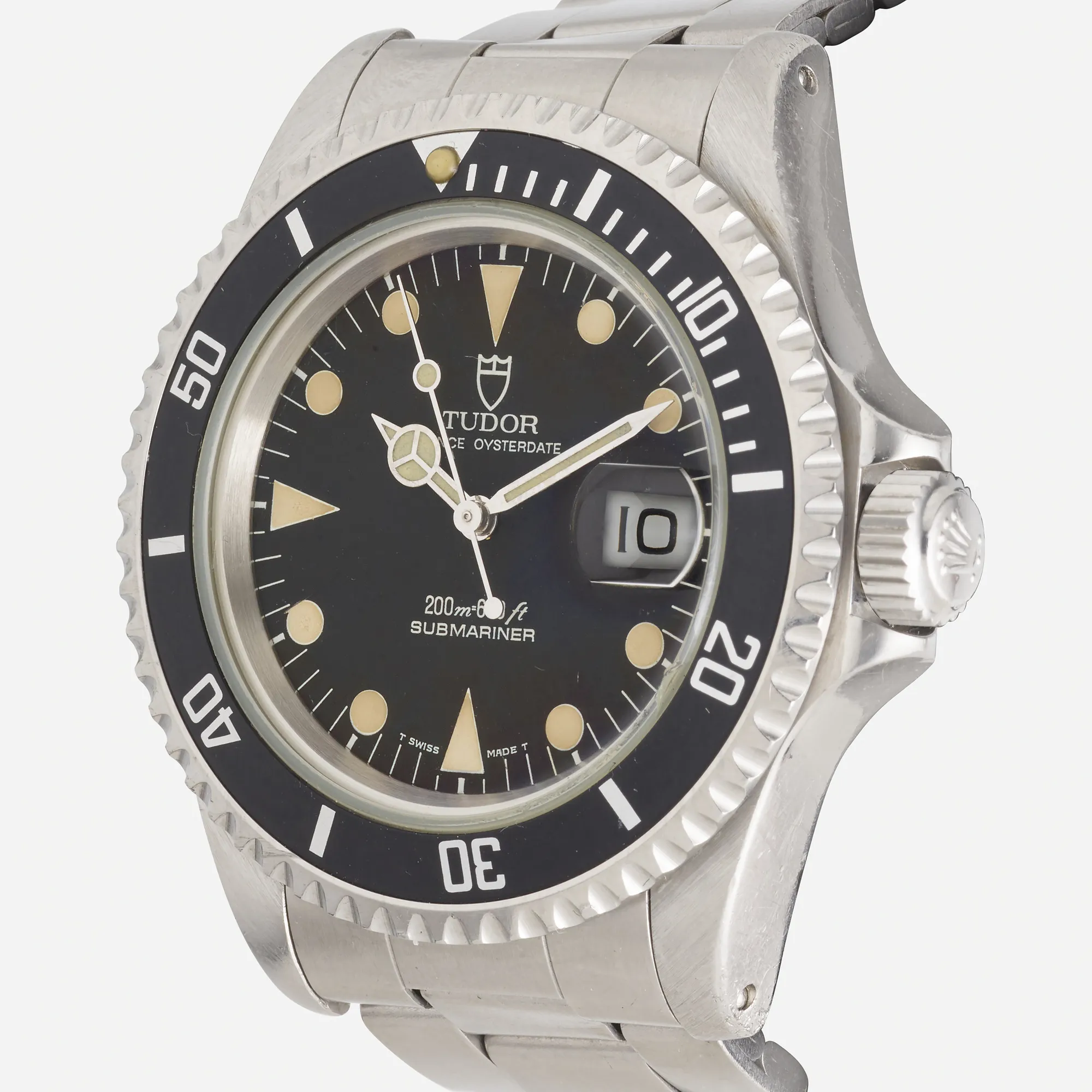 Tudor Submariner 79190 40mm Stainless steel Black 1