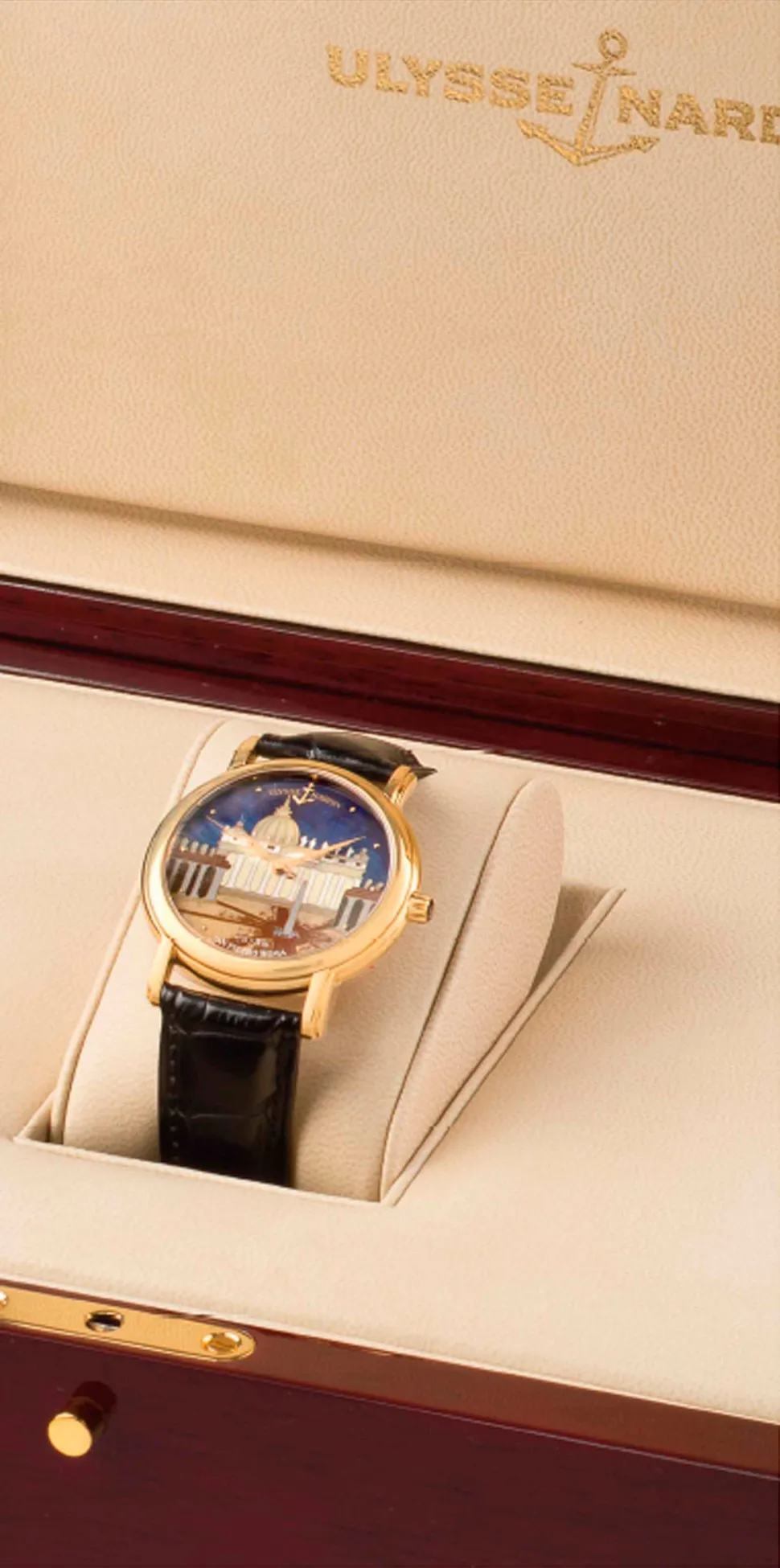 Ulysse Nardin San Marco 131-77-9 37mm Yellow gold Cloisonné enamel