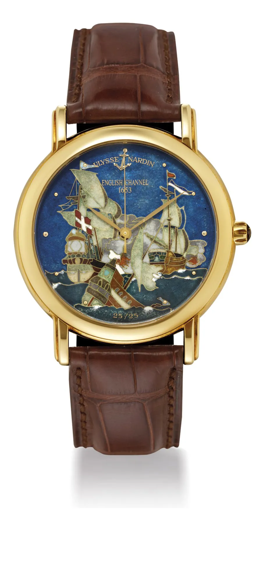 Ulysse Nardin San Marco 131-77-9 37mm Yellow gold Enamel