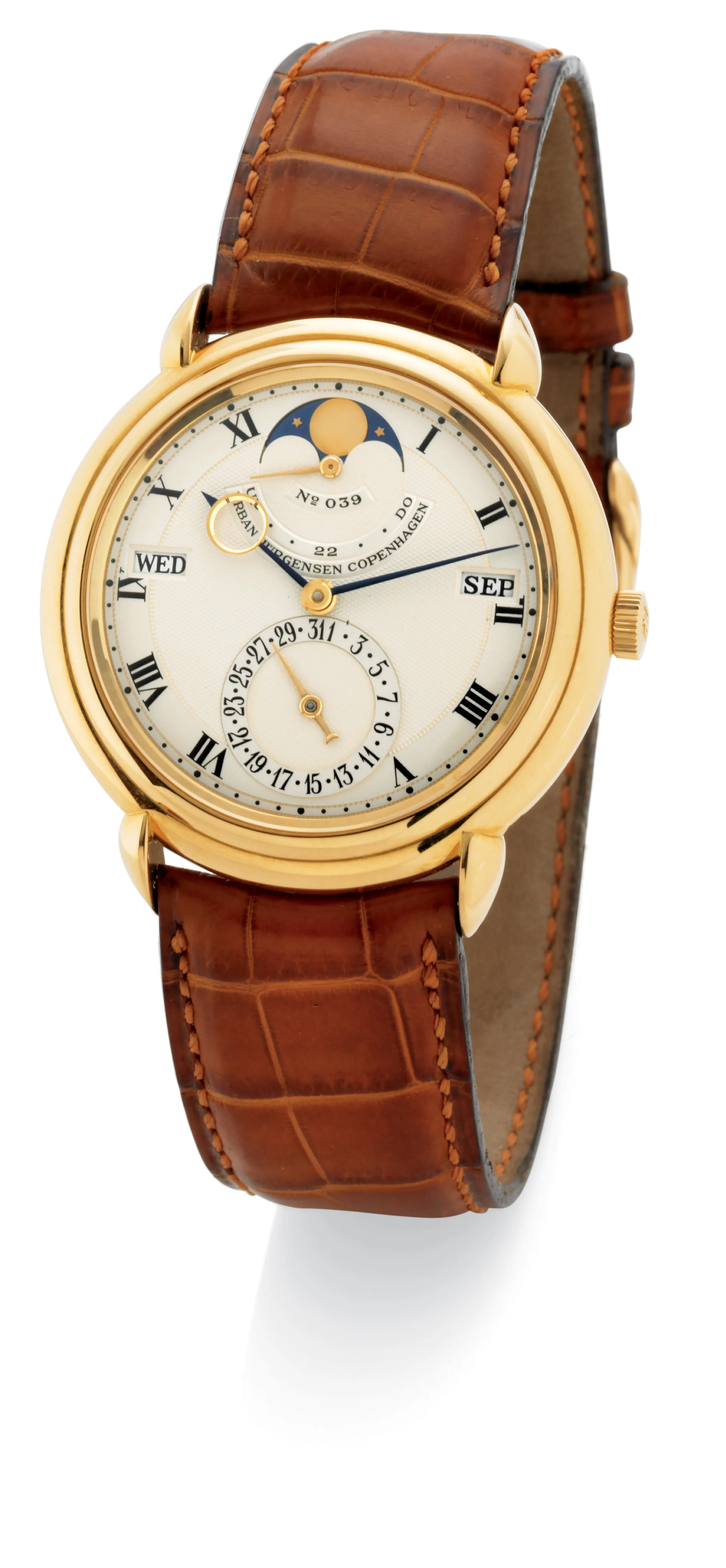 Urban Jürgensen 3 38mm Yellow gold White